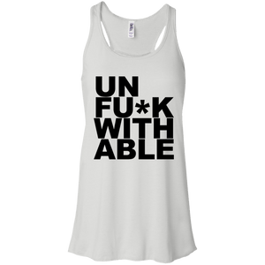 UnFuck With Able Flowy Racerback Tank