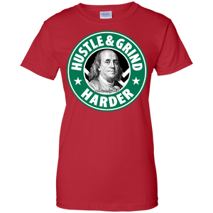 HustleBucks Hustle & Grind Harder Women's Shirt