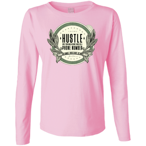 Hustle Until Your Bank Account Women's Long Sleeve