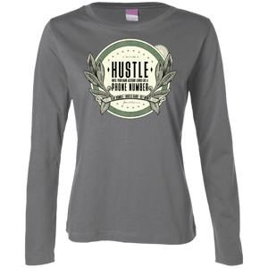 Hustle Until Your Bank Account Women's Long Sleeve