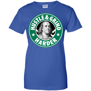 HustleBucks Hustle & Grind Harder Women's Shirt