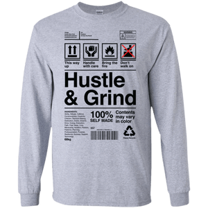 Hustle & Grind Label Long Sleeve Shirt